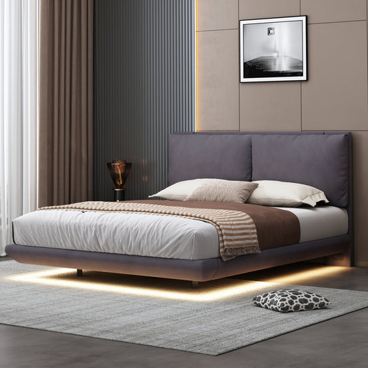 Mission Contemporary Upholstered Smart Bed