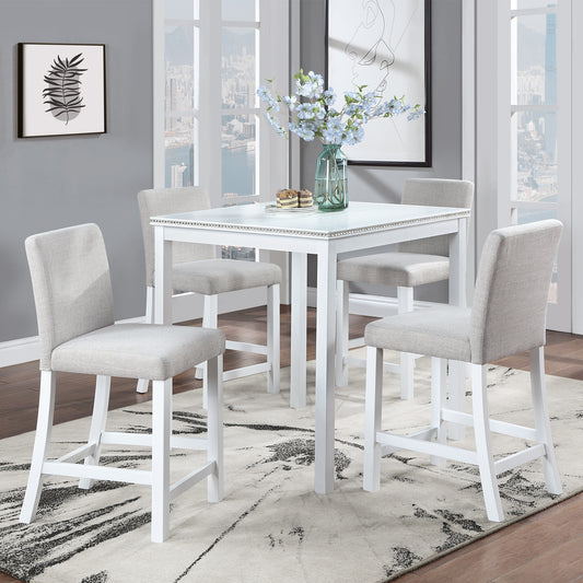 Fitch Contemporary Piece Counter Height Dining Set