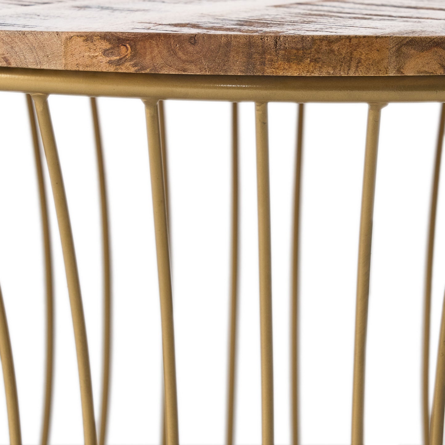 Somerset Industrial Wood and Iron Coffee Table