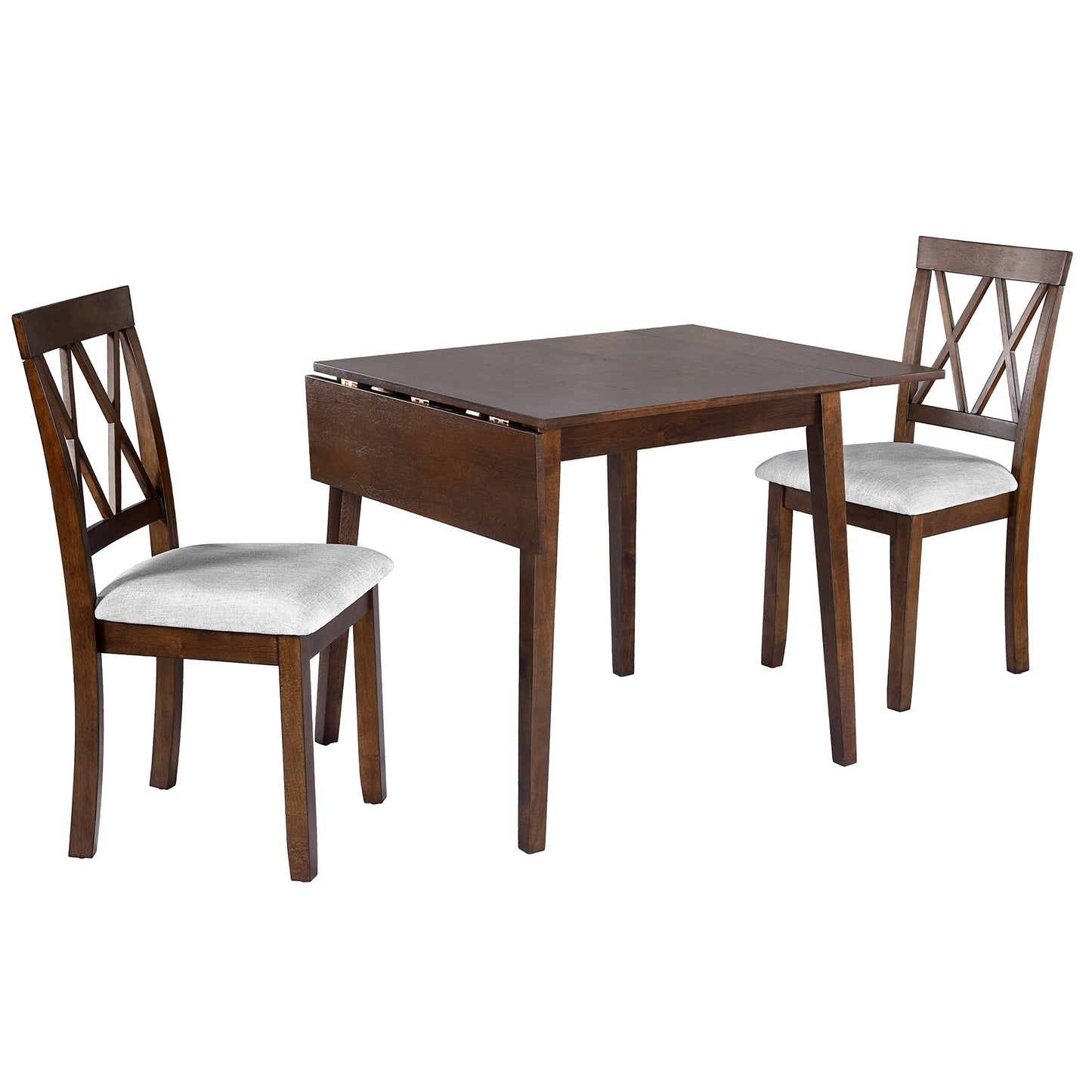Ghivi Modern Drop Leaf Dining Set