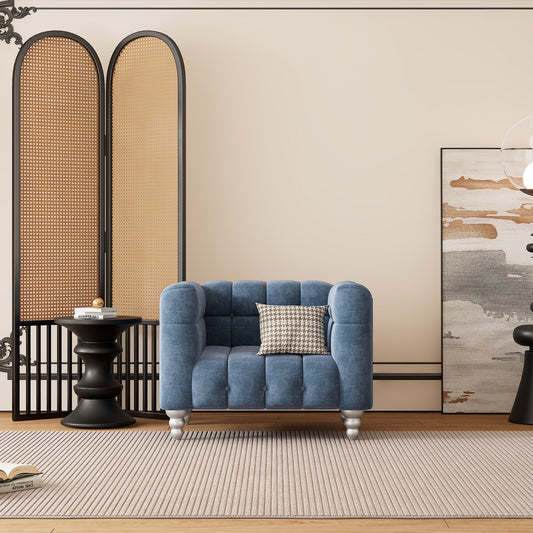 Centerville Modern  Fluff Tufted Chair