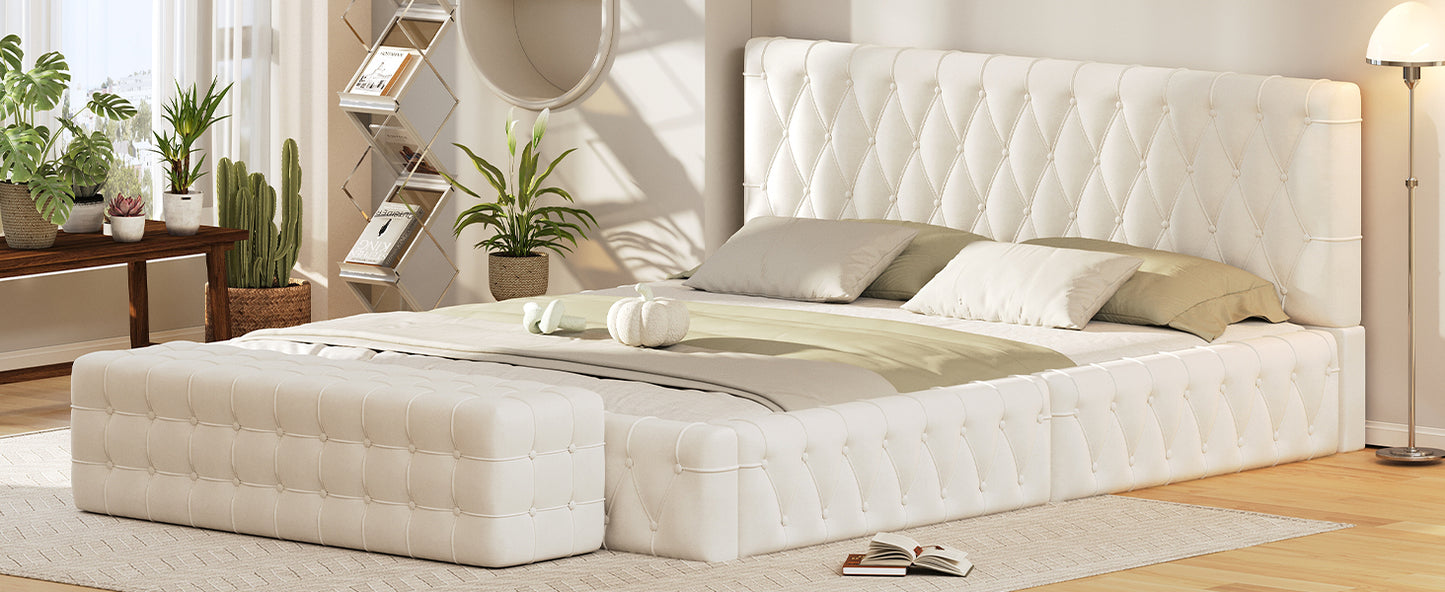 Emery Contemporary Upholstered Queen Bedroom Set