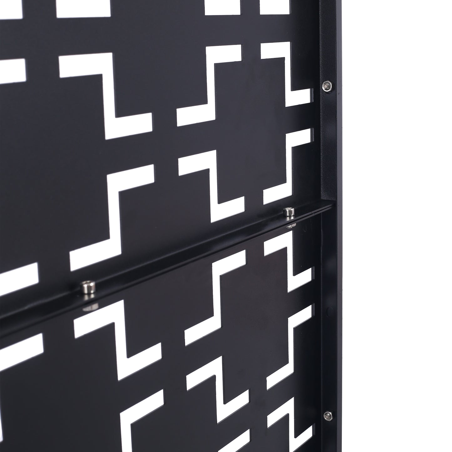 Cleo Industrial Metal Privacy Screen