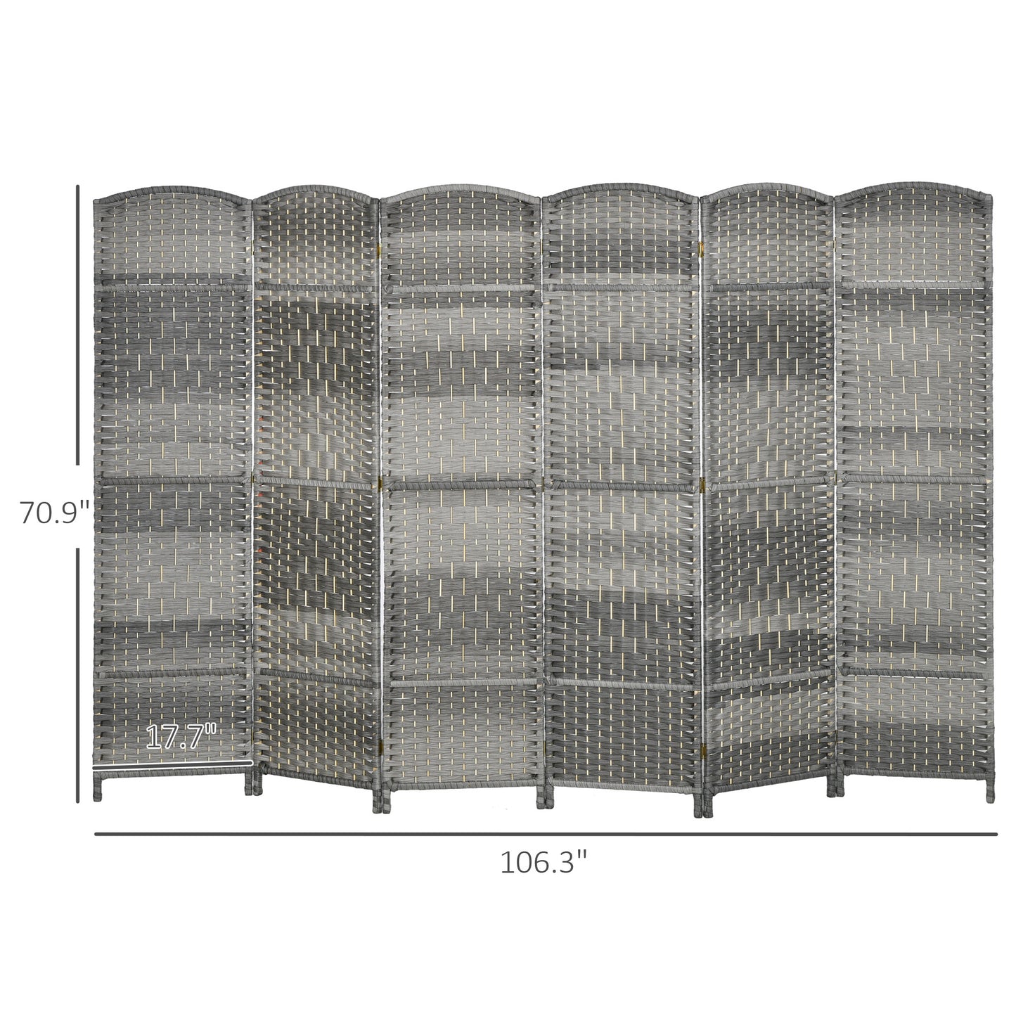 Oakridge Craftsman Folding Privacy Screen