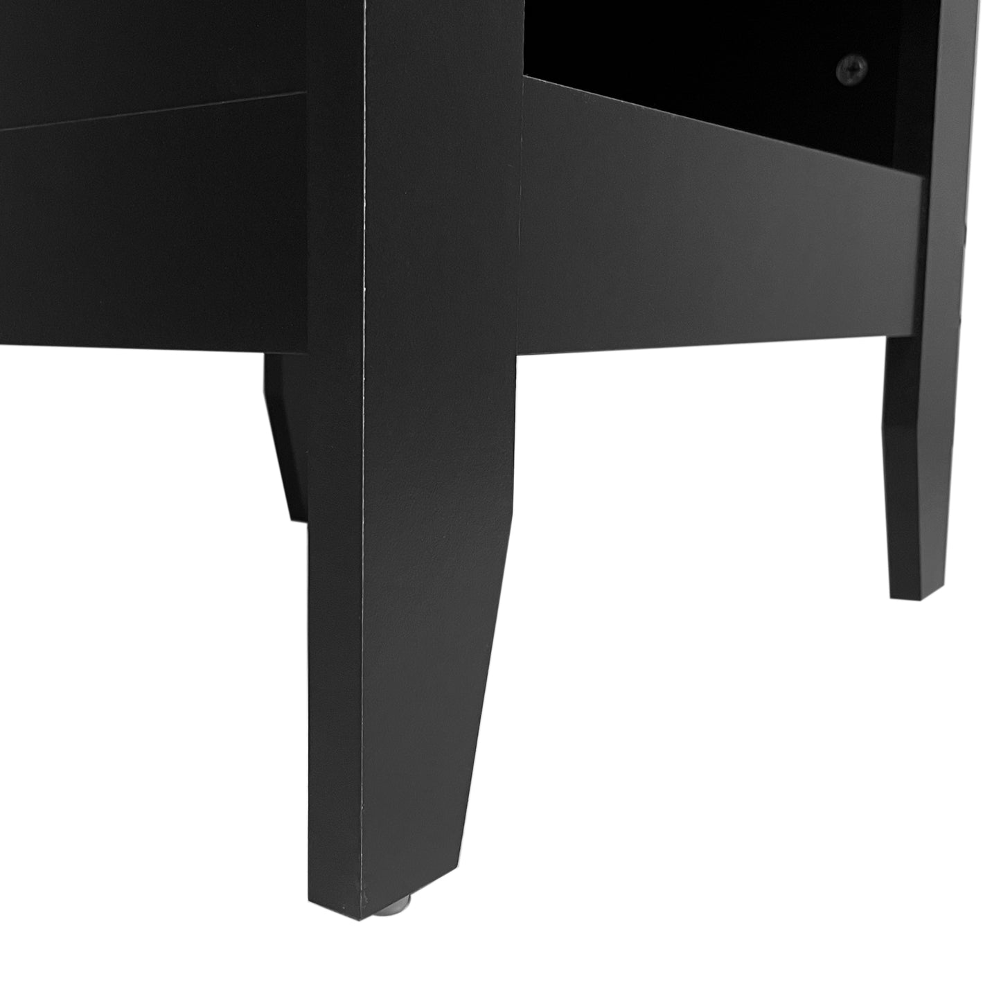 Emery Modern Velvet Side Table