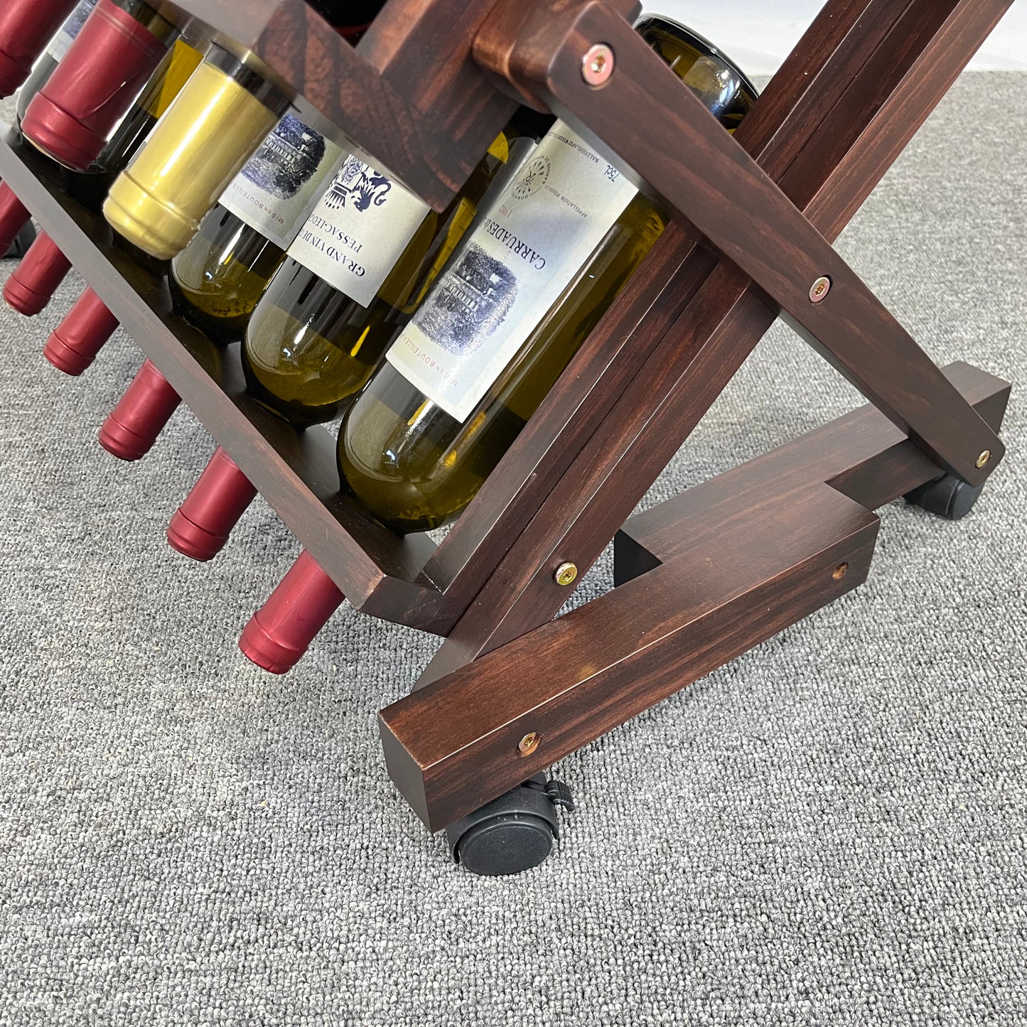 Centerville Craftsman 26 Bottles Freestanding Wine Rack