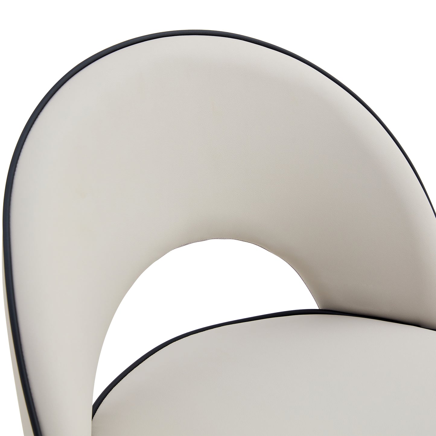 Eda Modern Rotating PU Dining Stool