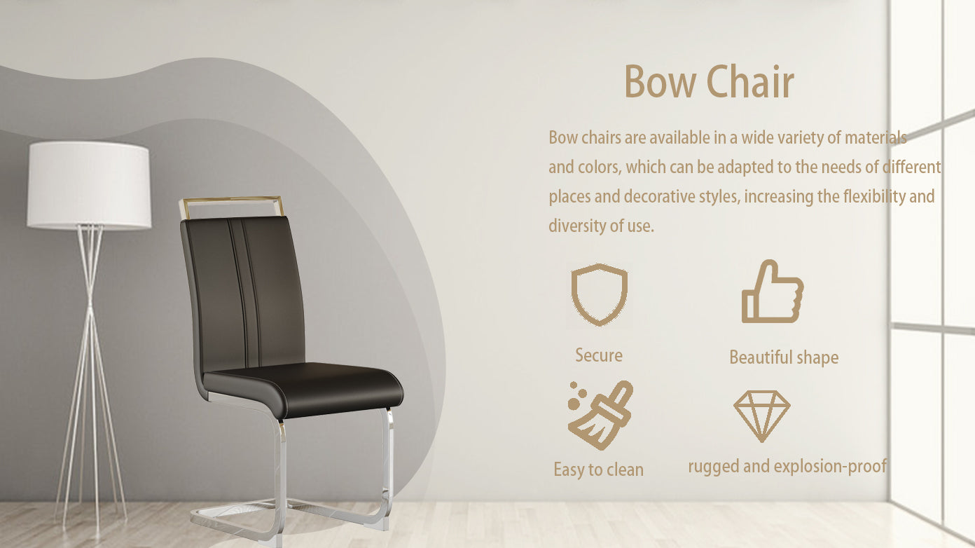 Cleo Modern PU Leather Chairs