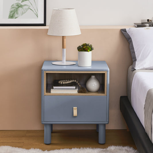 Jiron Modern Compact Drawer Table