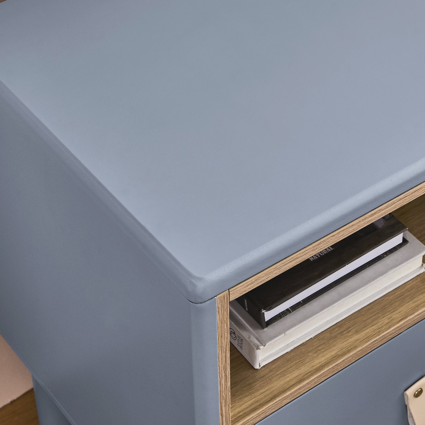 Jiron Modern Compact Drawer Table