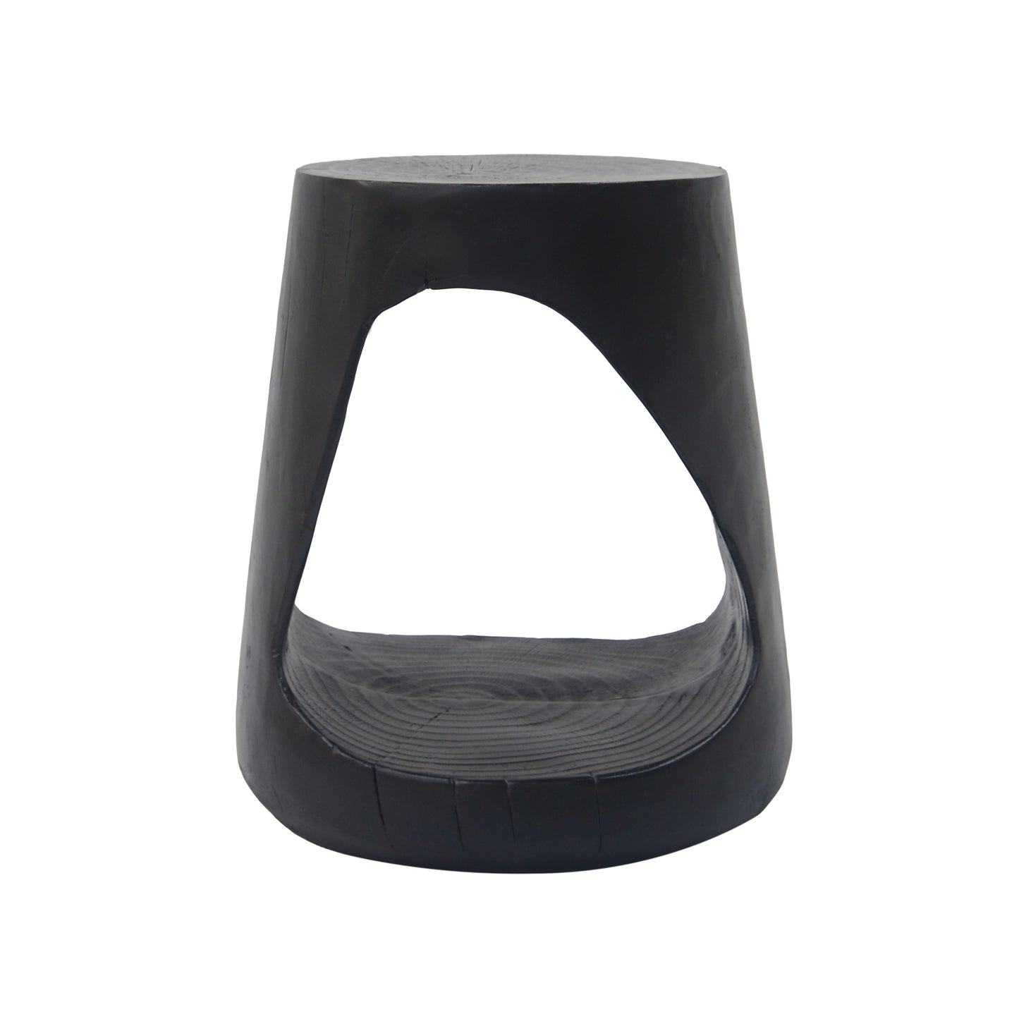 Calista Modern Hollow Side Table Wood-like