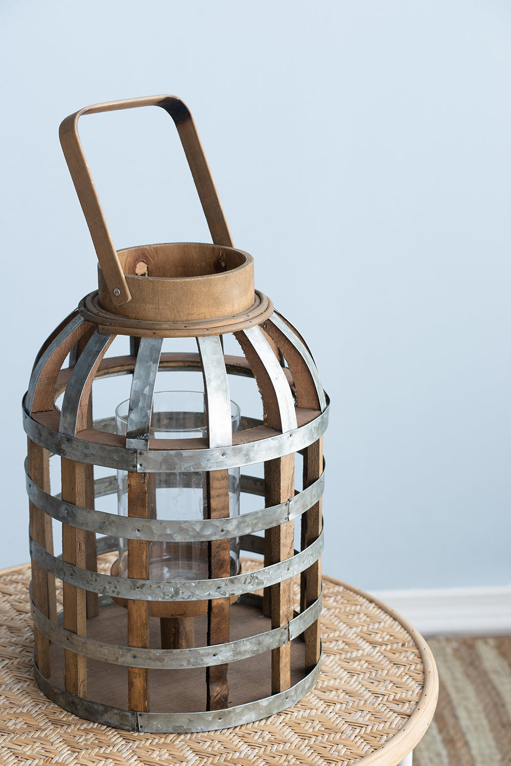 Emery Craftsman Decorative Wooden Lantern