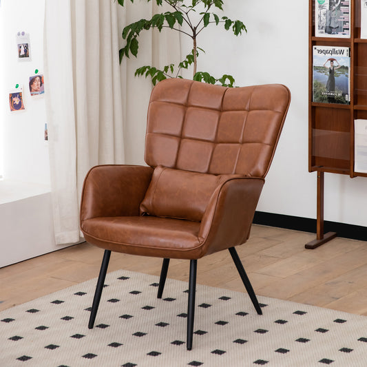 Somerset Modern Bonded Leather Chair