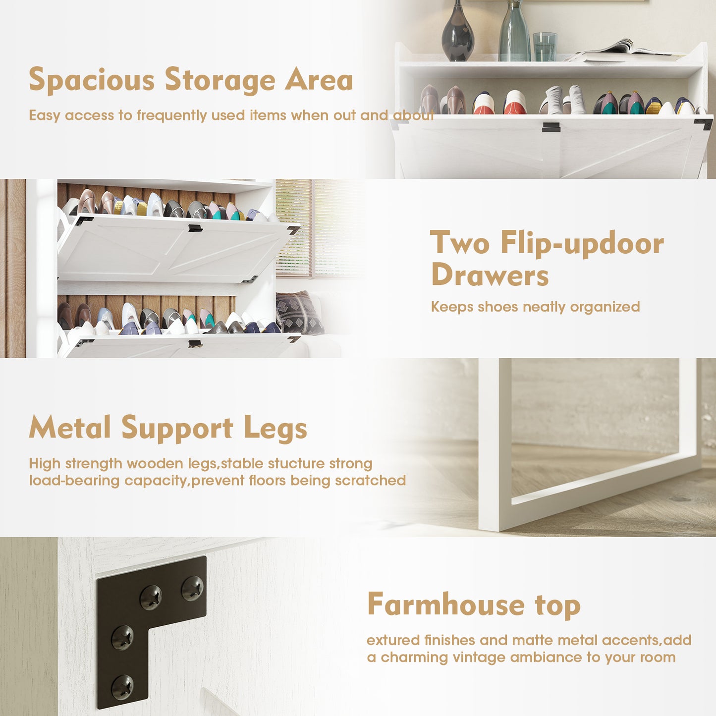 Sonoma Contemporary Shoe Storage Cabinet
