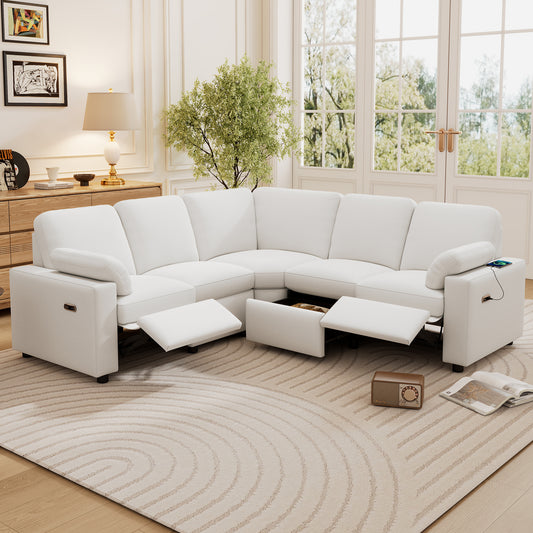 Niles Modern Power Recliner Sectional