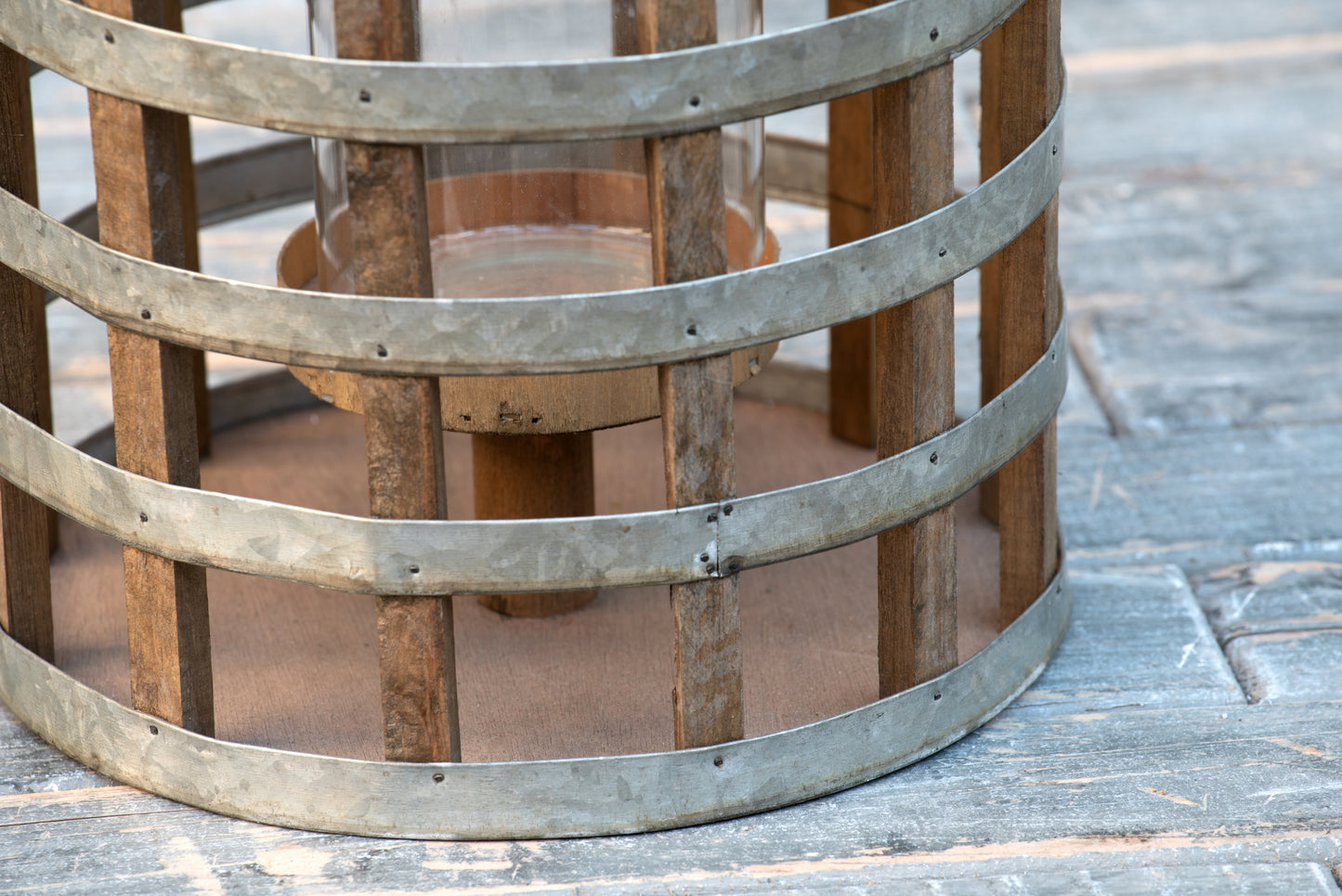 Emery Craftsman Decorative Wooden Lantern