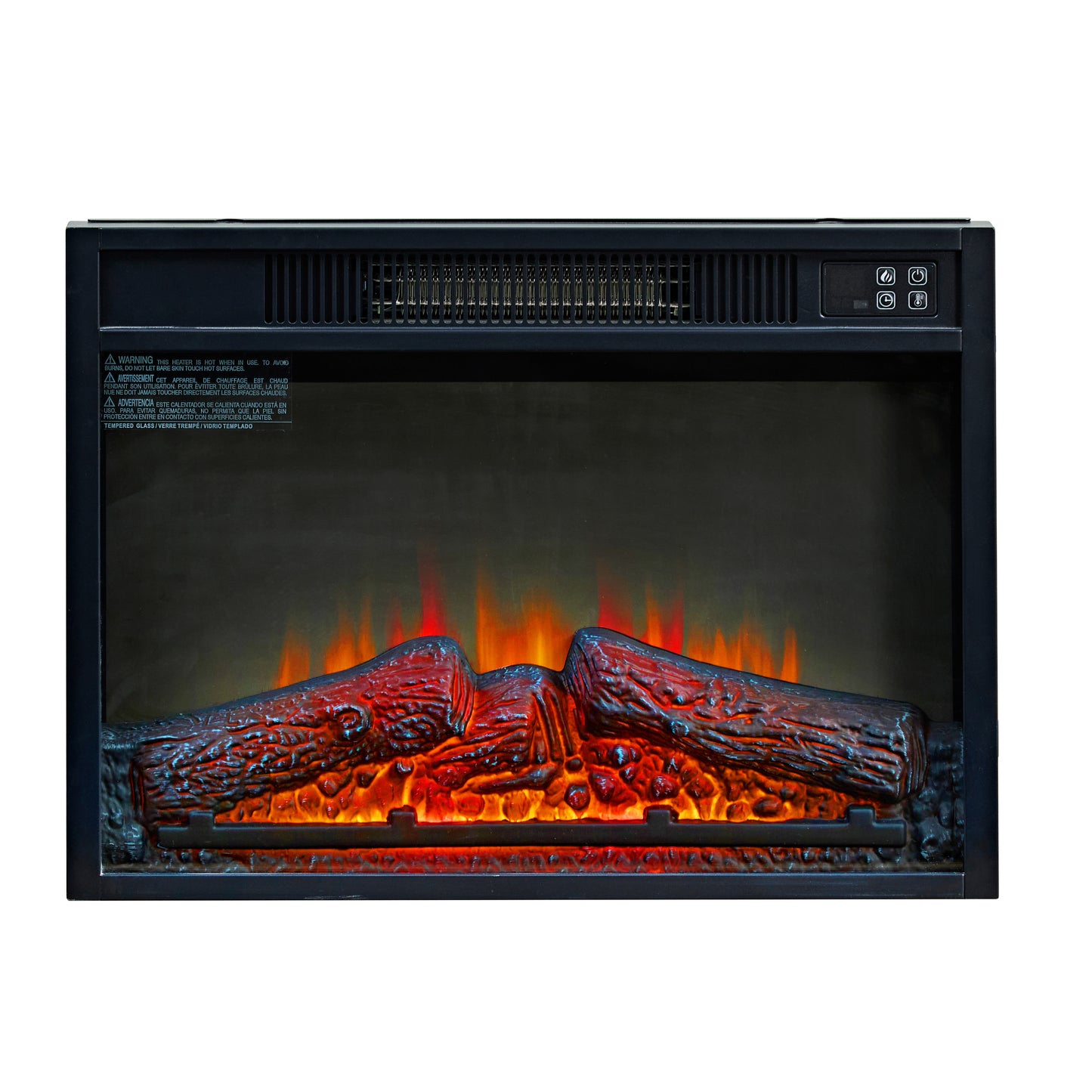 Lula Industrial Infrared Electric Fireplace