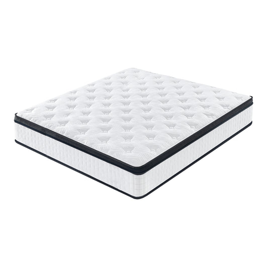 Lazzareschi Modern Twin Mattress with 7-Zoned Individual Pocket Springs
