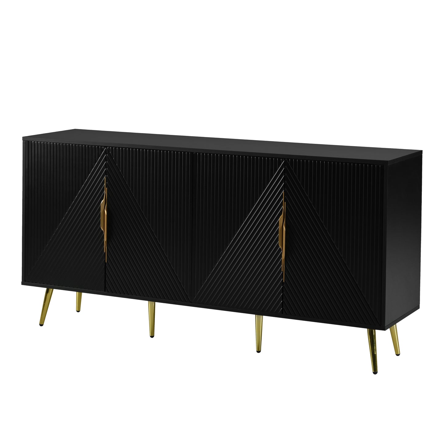 Centerville Contemporary Stylish Wave Sideboard