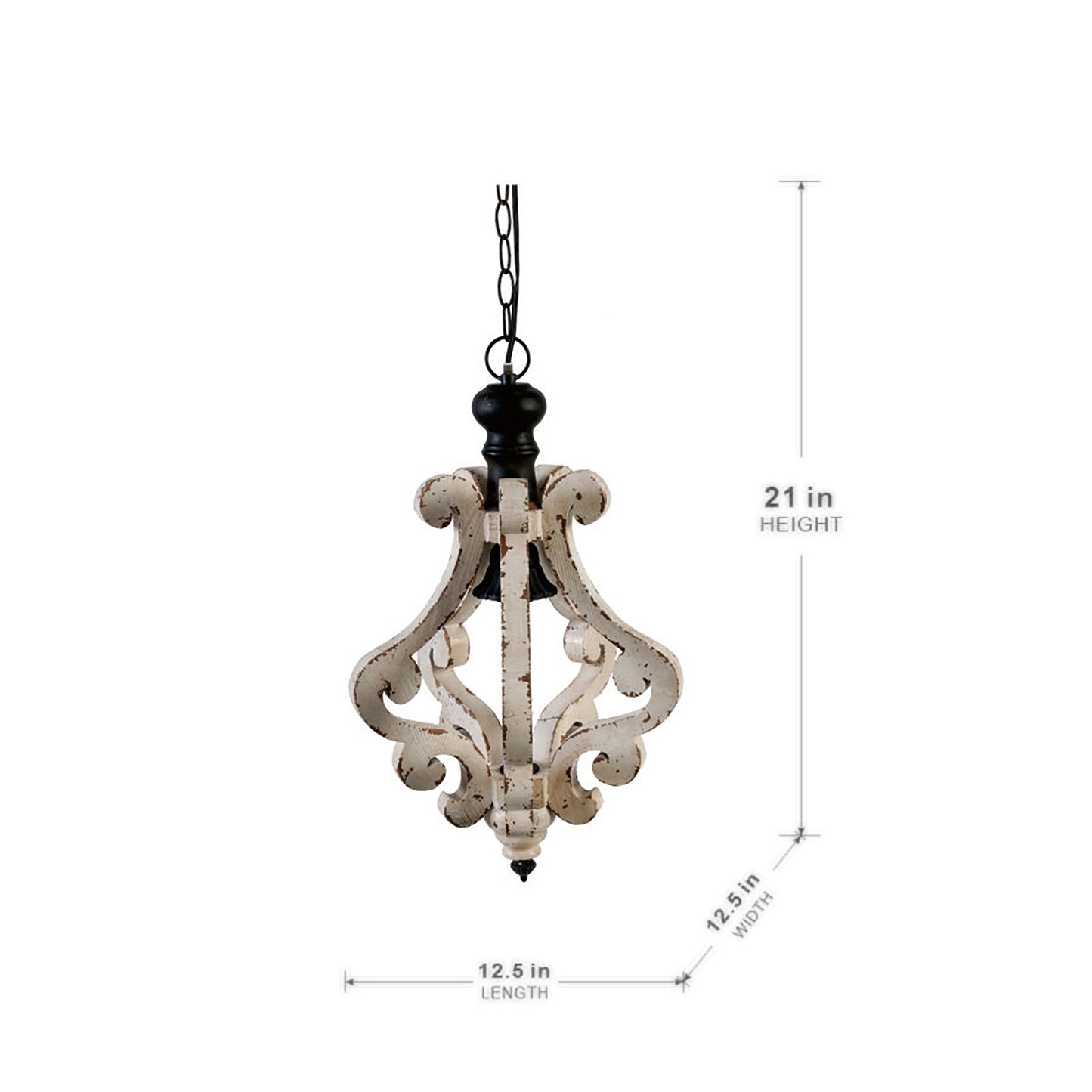 Healdsburg Traditional Wood Pendant Light