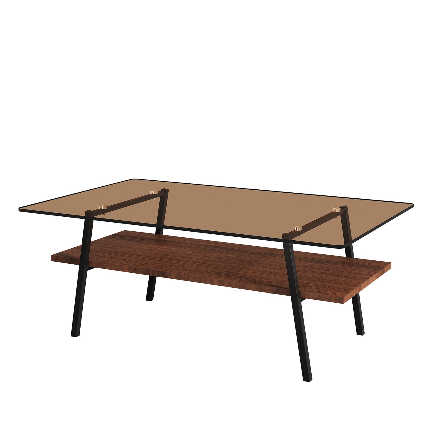 Calista Modern Metro Glass Coffee Table