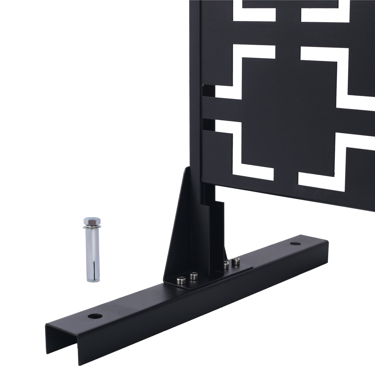 Cleo Industrial Metal Privacy Screen