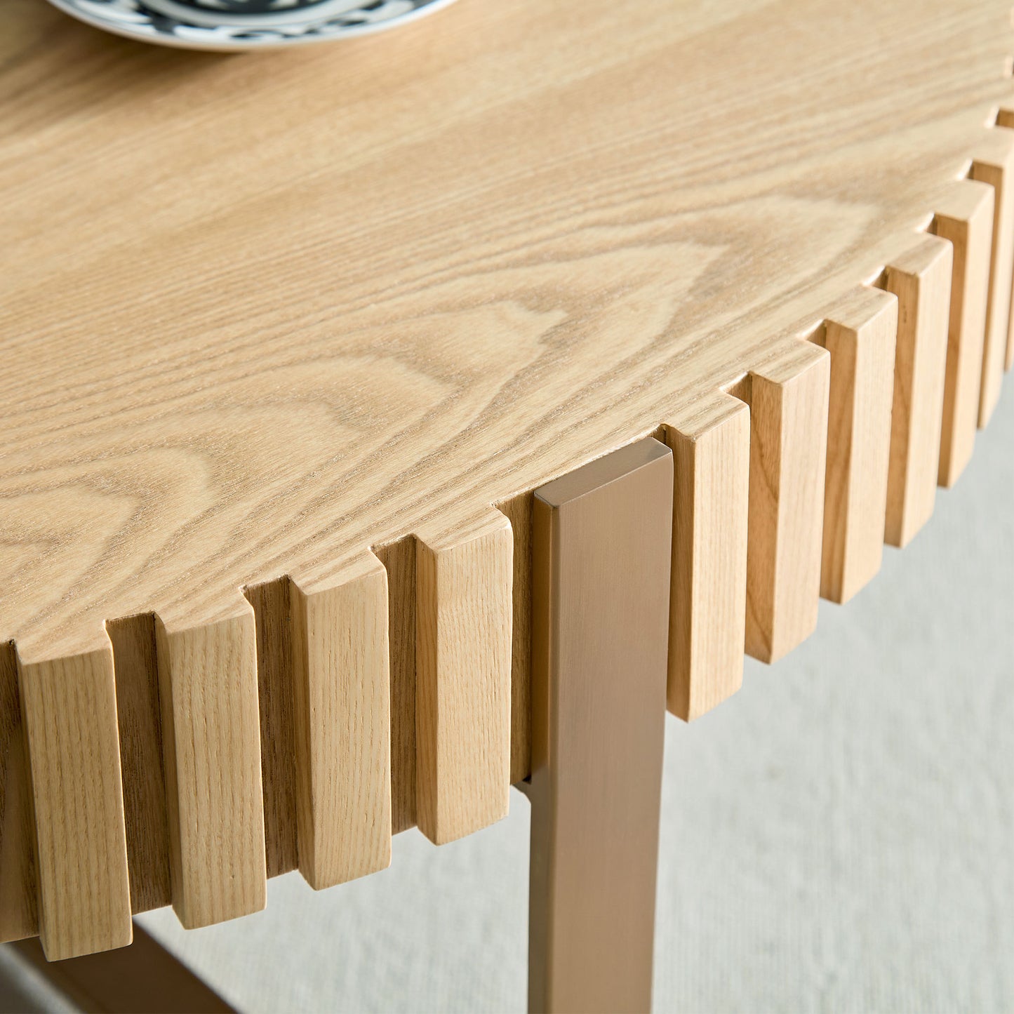 Sonoma Craftsman Handcraft Drum Coffee Table