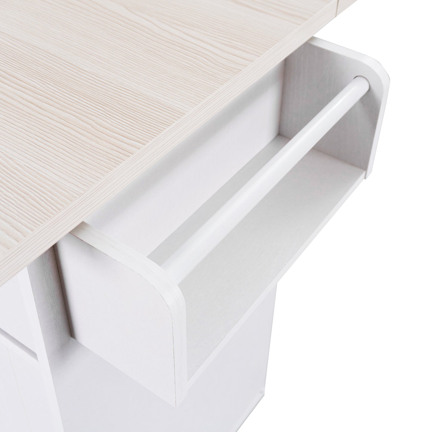 Calista Modern Kitchen Dining Storage Island