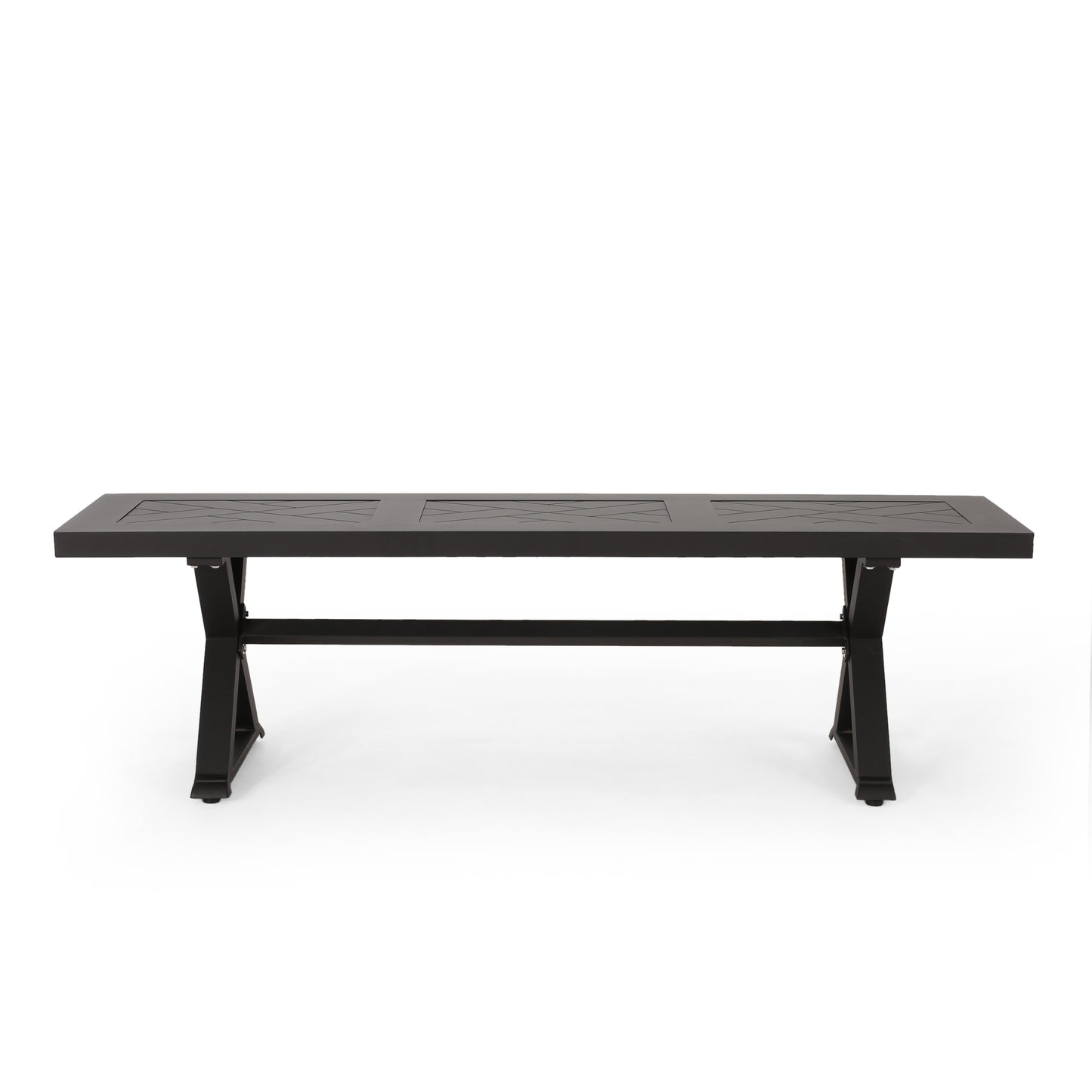 Lazzareschi Industrial Simple Dining Bench