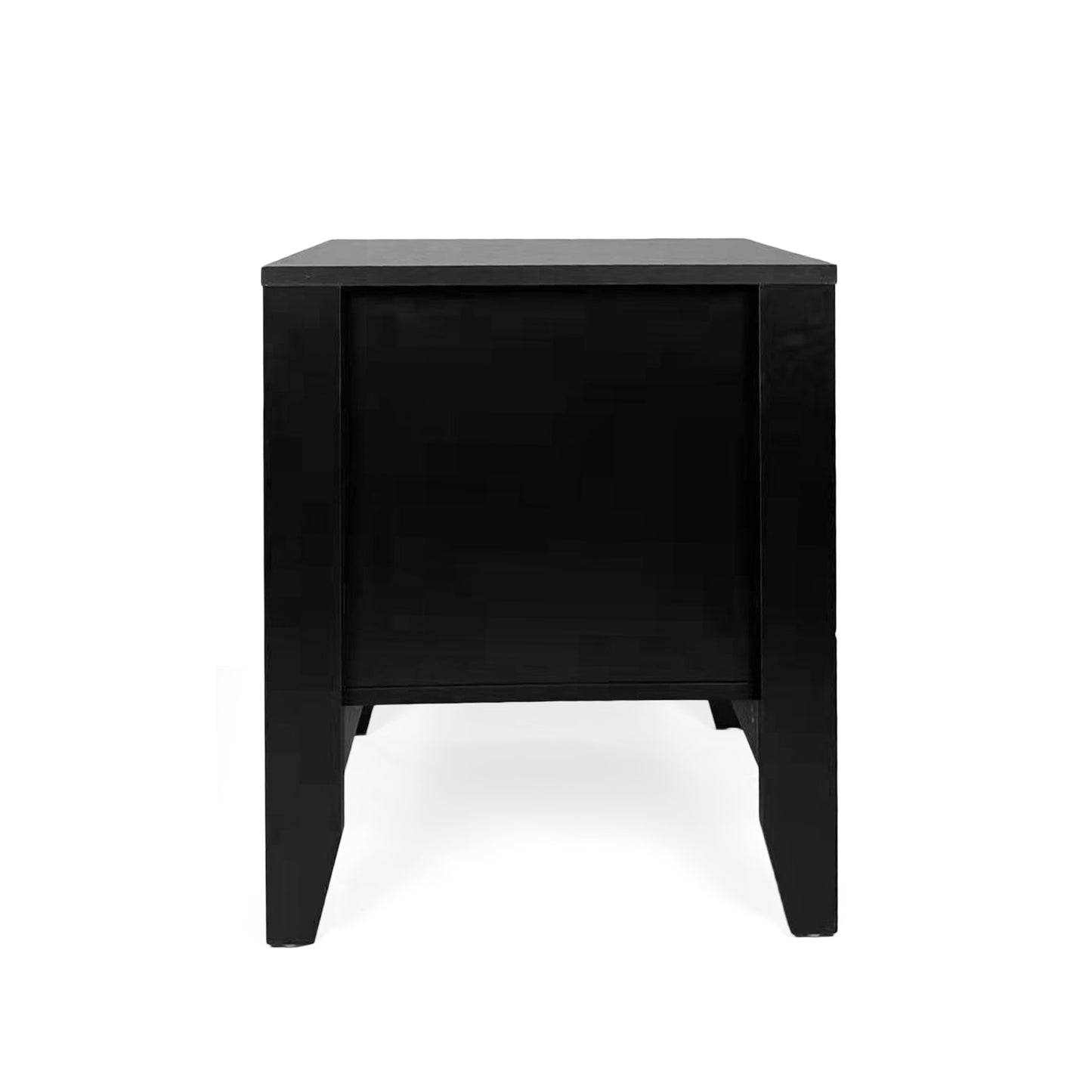 Emery Modern Velvet Side Table