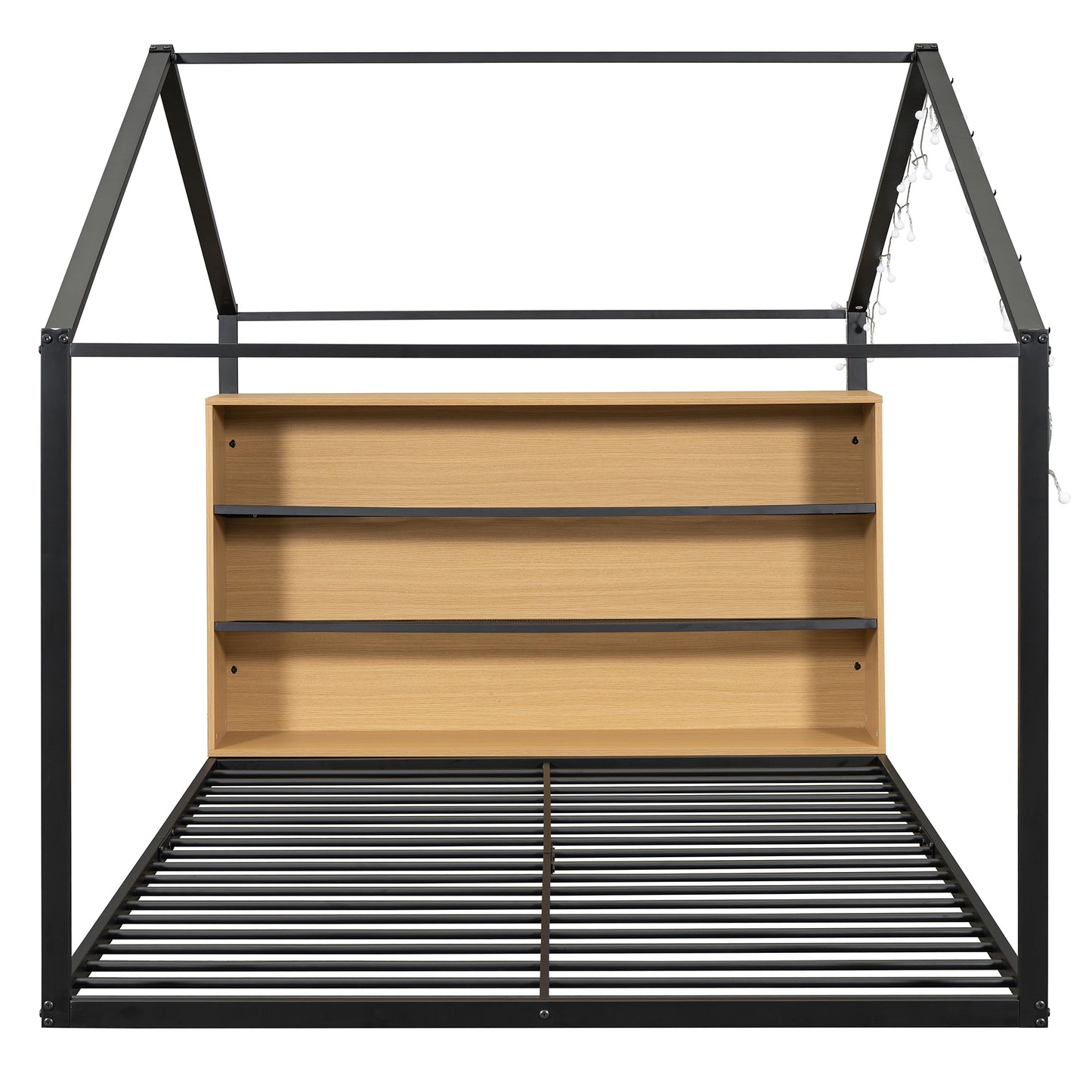Bartholomew Industrial Metal House Bed Frame