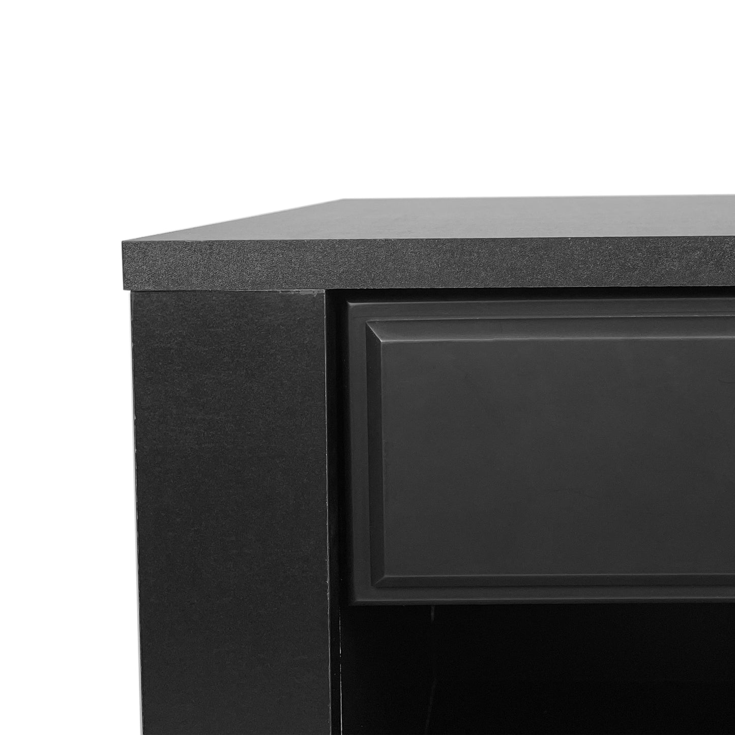 Emery Modern Velvet Side Table
