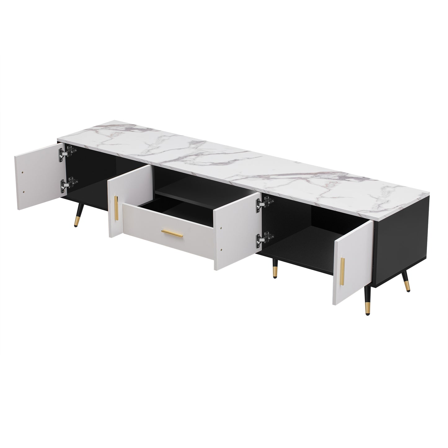 Sonoma Modern Velvet TV Stand