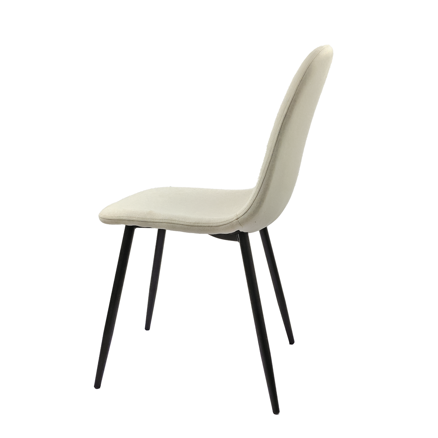Eda Modern Linen Fabric Dining Chairs