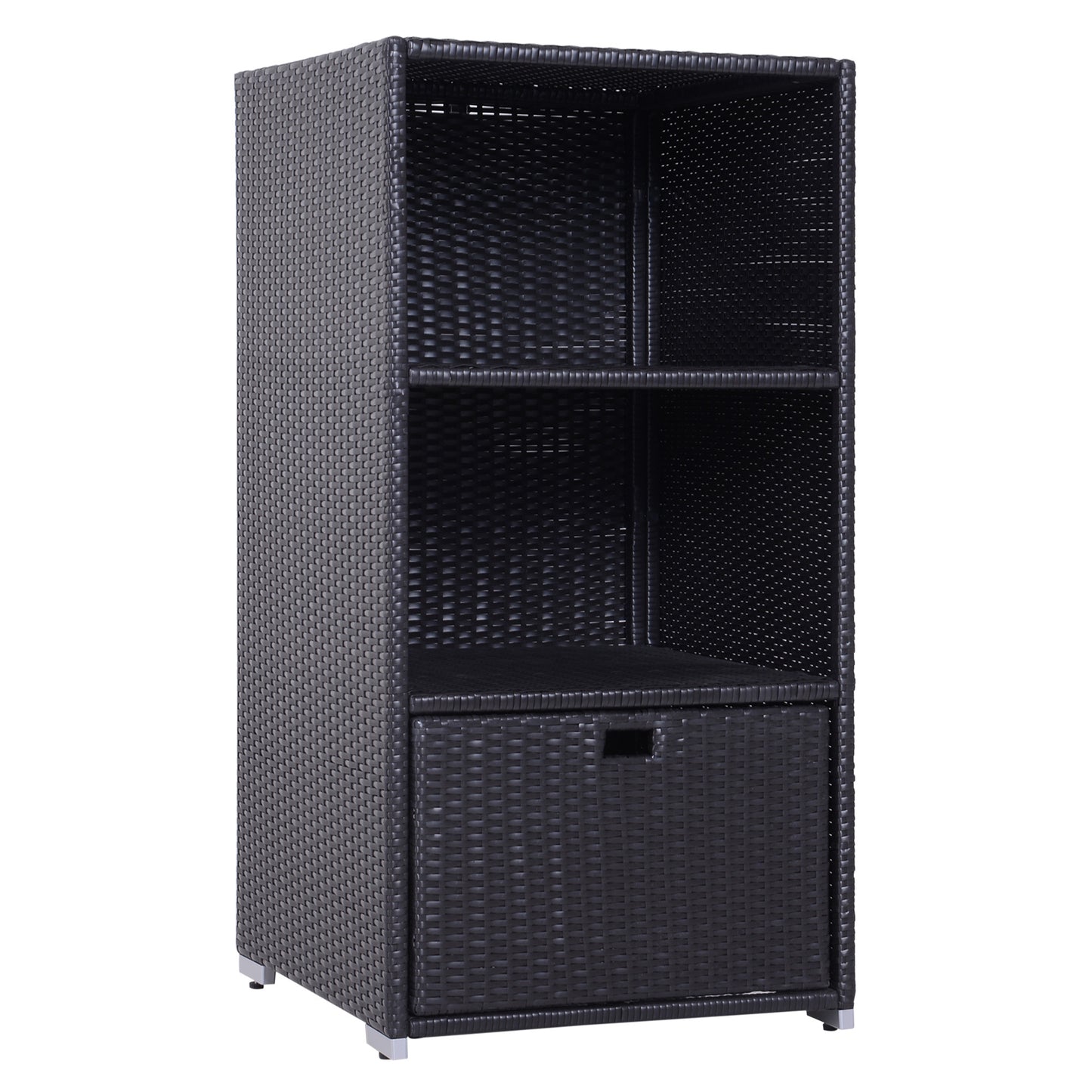 Cleo Contemporary Outsunny Patio Storage Organizer
