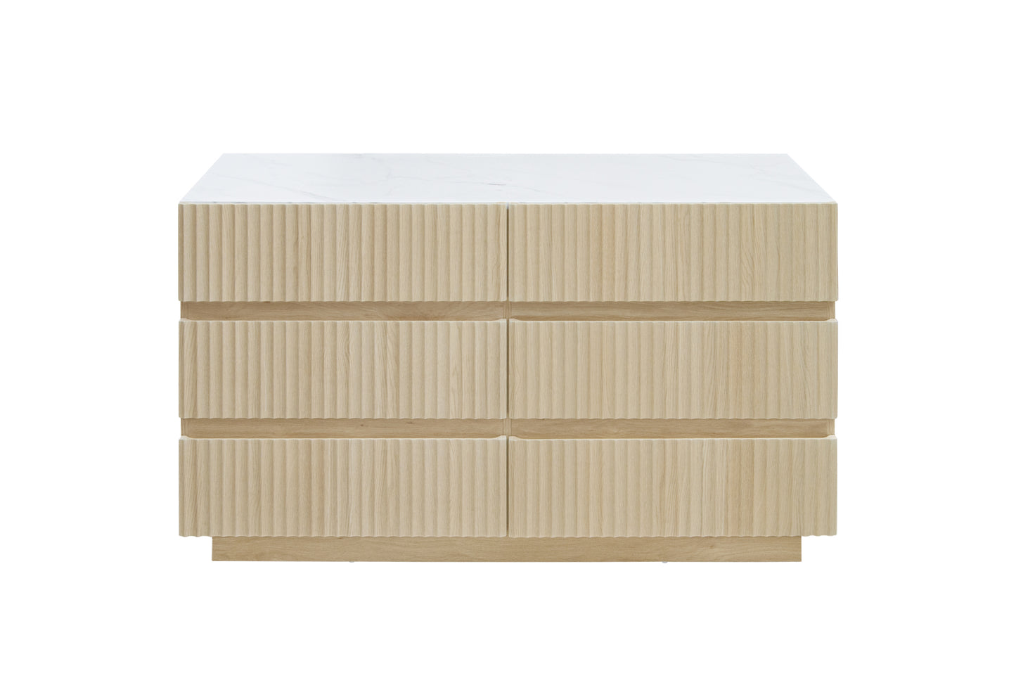 Eda Modern Velvet Chest of Drawers