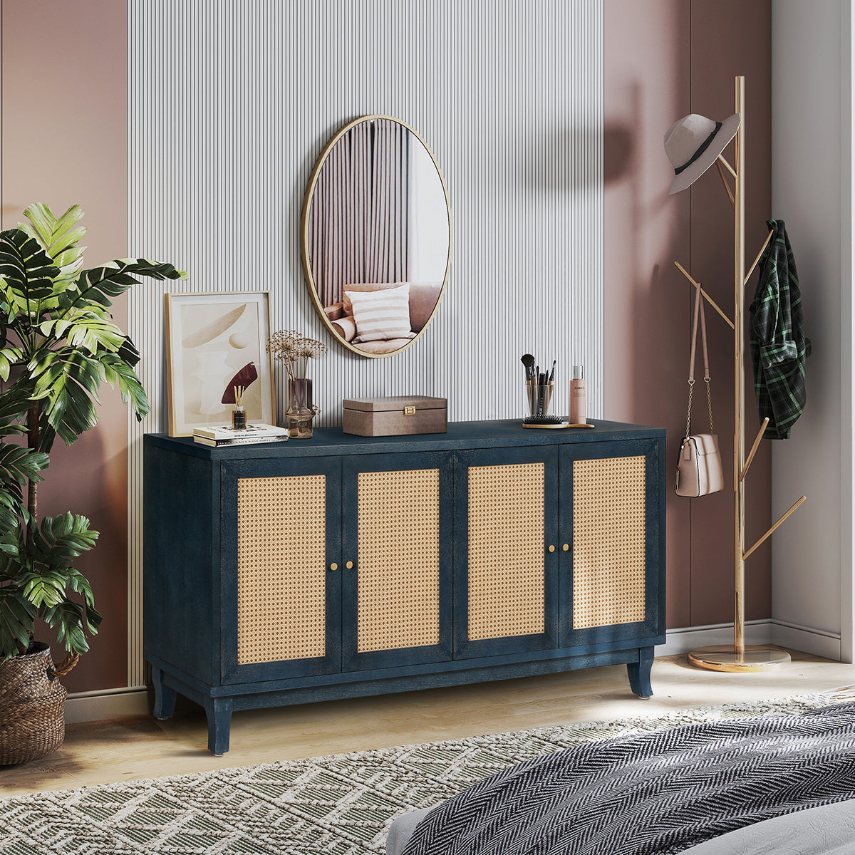 Sonoma Mid-Century Handcrafted Premium Sideboard