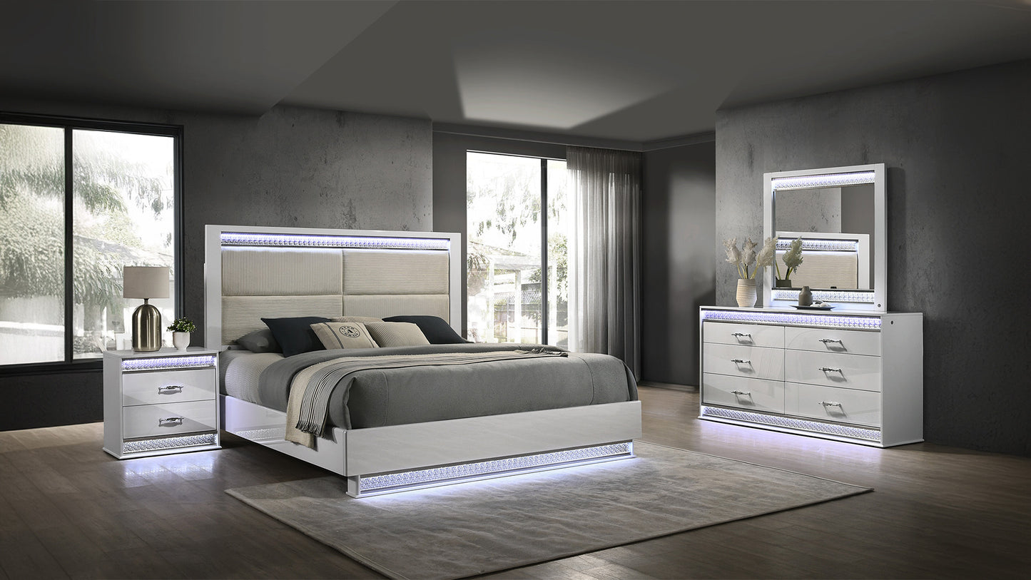 Bartholomew Modern LED Bedroom