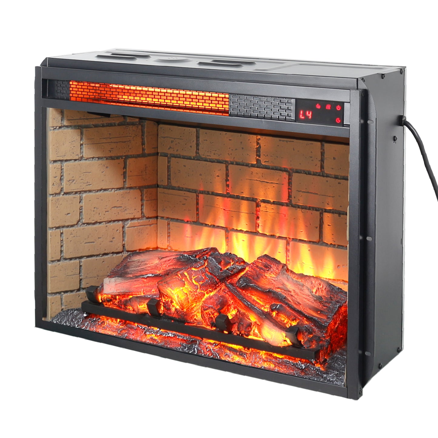 Silverleaf Craftsman Woodlog Fireplace Insert