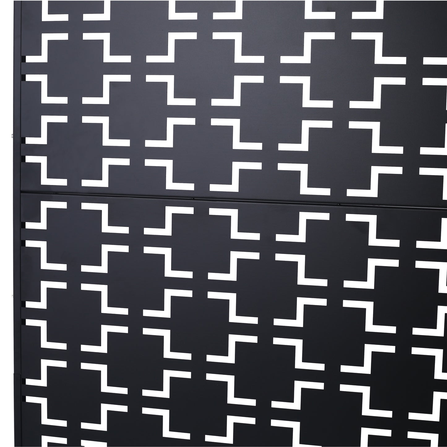 Cleo Industrial Metal Privacy Screen