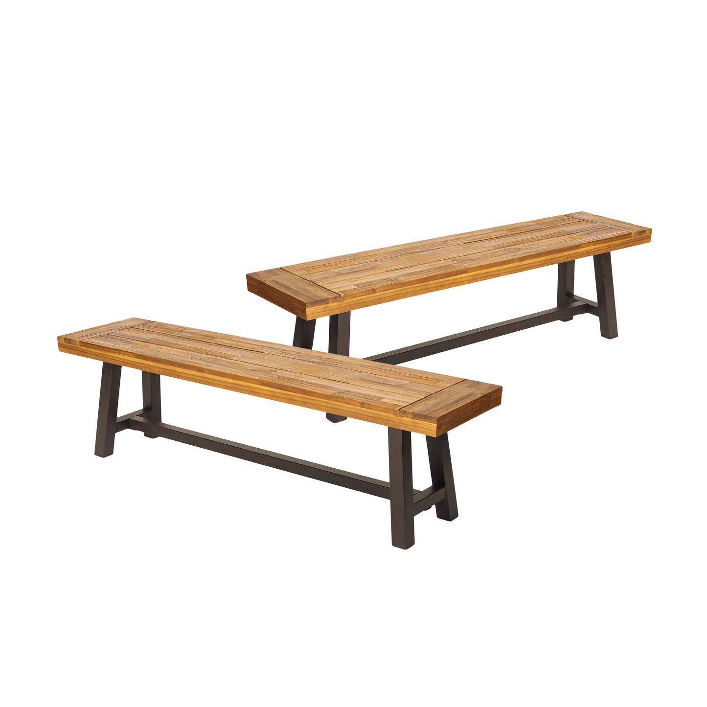 Mission Modern Outdoor Bench