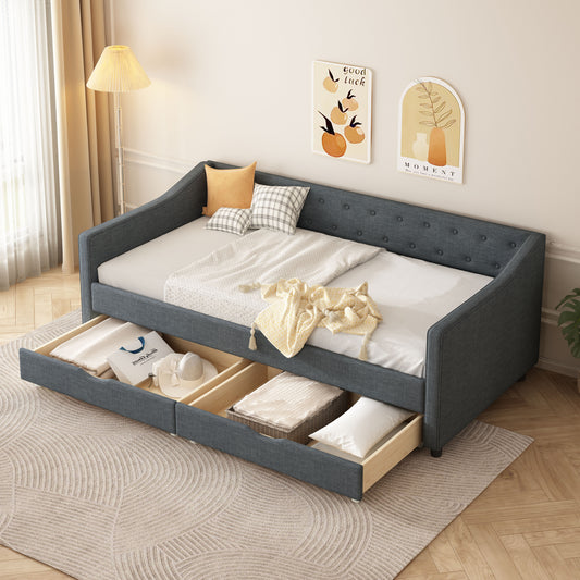 Jiron Traditional Ashford Tufted Daybed Sofa