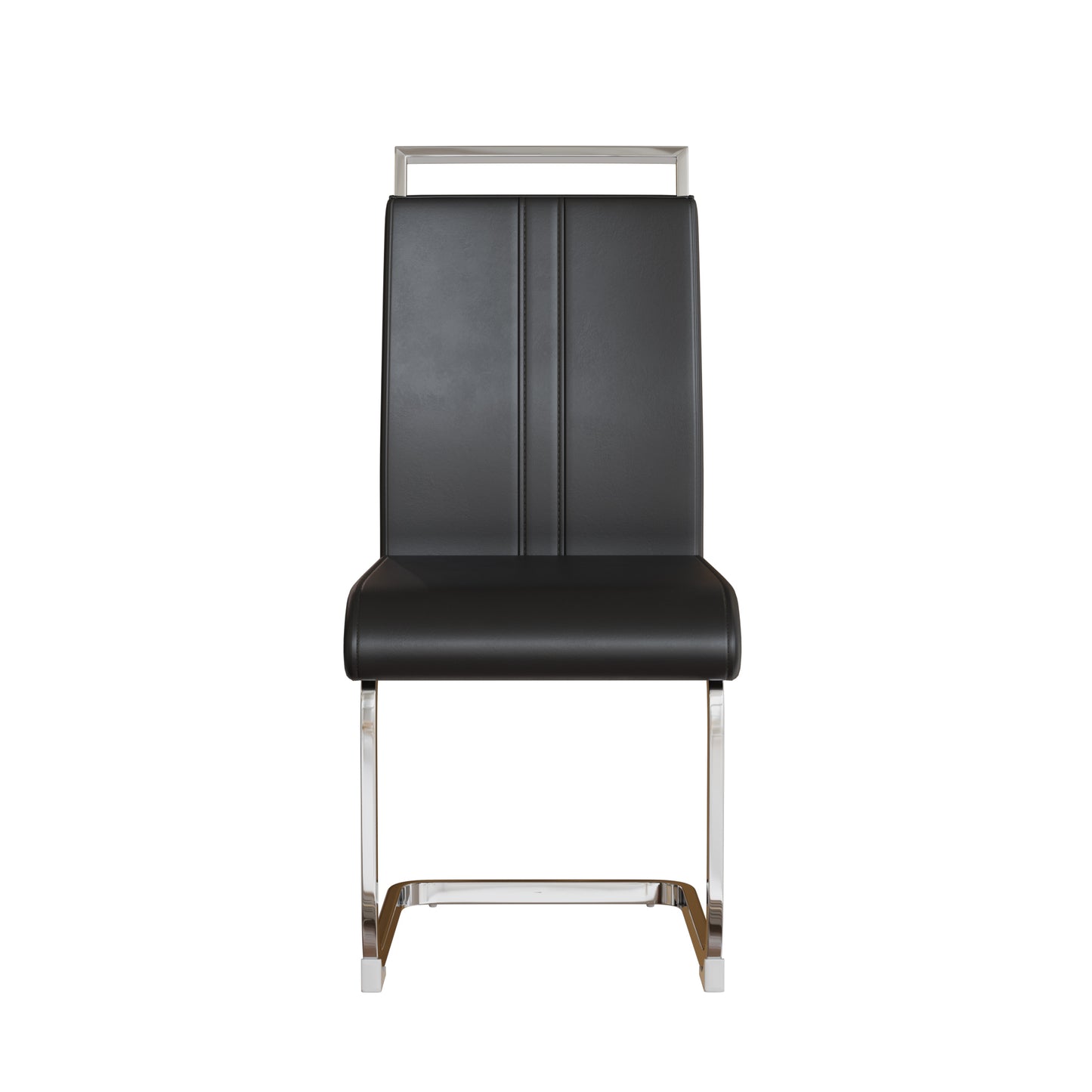 Lula Modern C-shaped PU Leather Chairs