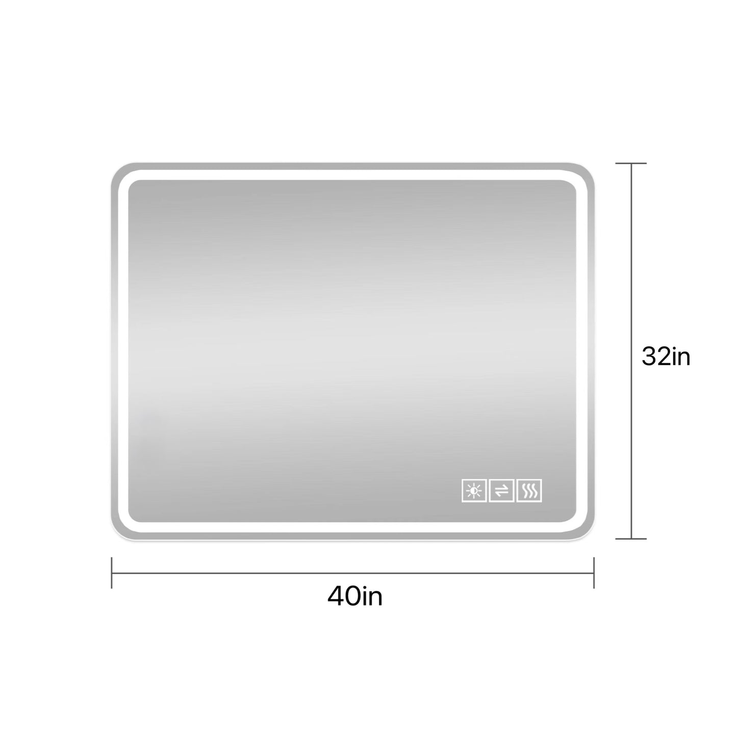 Oakridge Modern LED Vanity Mirror