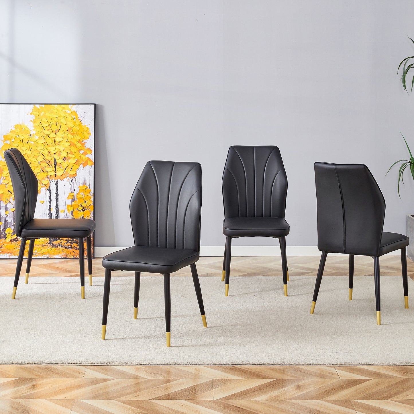 Sonoma Contemporary Velvet Dining Chairs