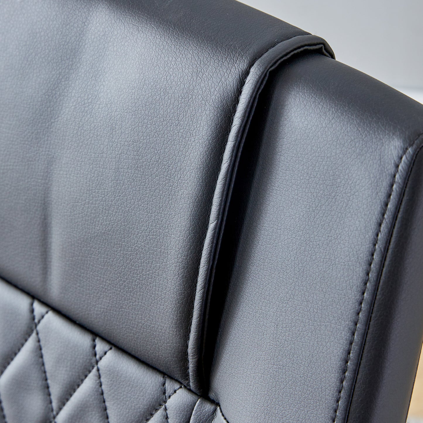 Healdsburg Modern Leather Dining Chairs