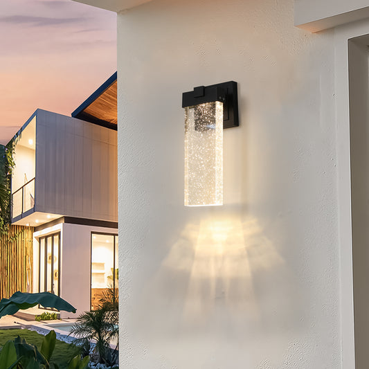 Centerville Modern Waterproof Crystal Wall Lamp