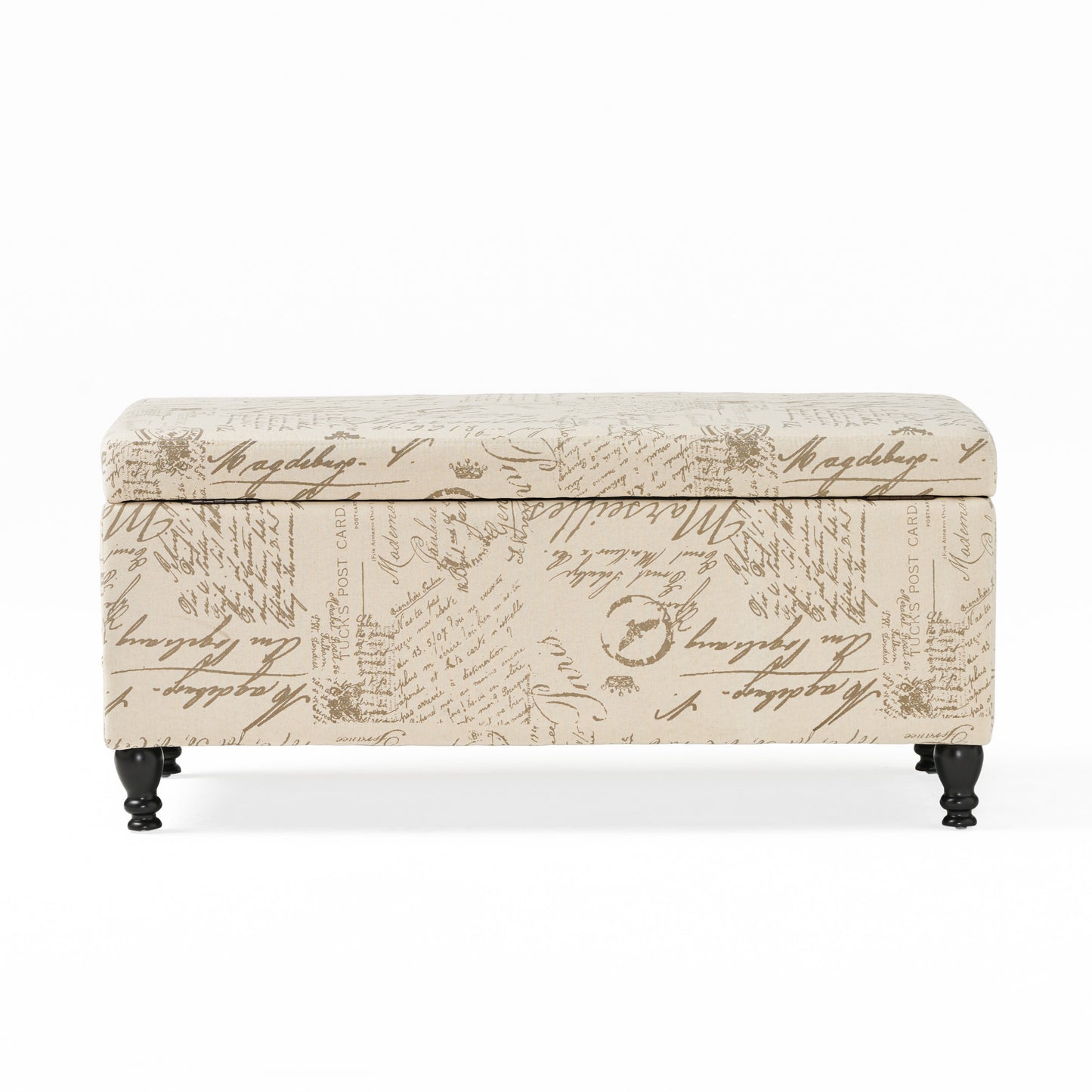 Centerville Contemporary Parisian Storage Ottoman