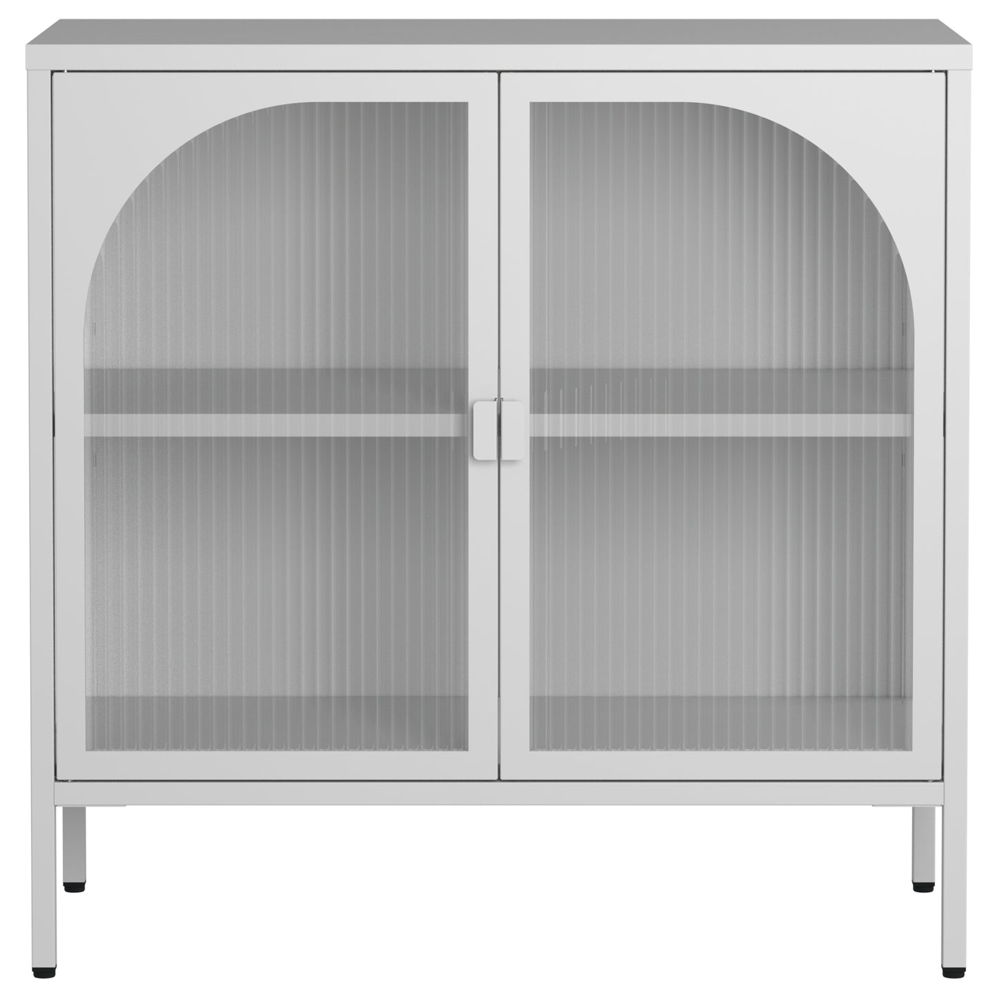 Sonoma Modern Accent Glass Storage Cabinet