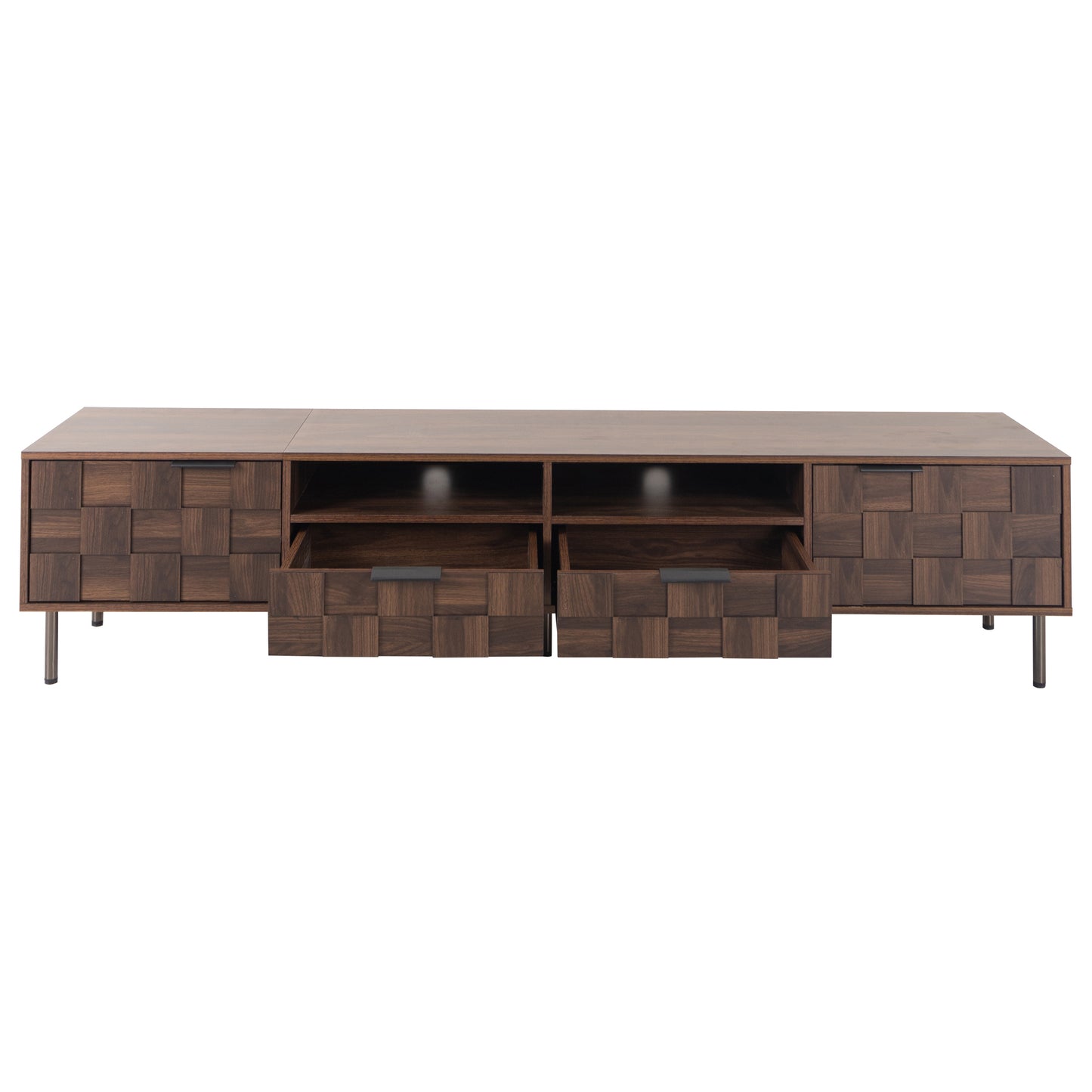 Justo Mid-Century Media Console Entertainment Center